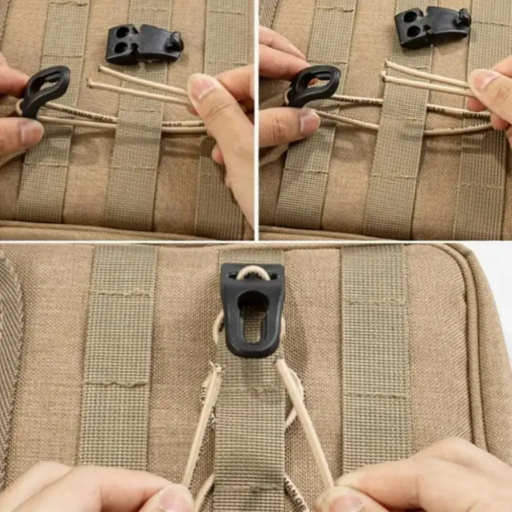 

Adjustable Backpack Expansion Buckle Quick Release Mountaineering Bag Climbing Bag Elastic Rope Unbreakable Bag Strap