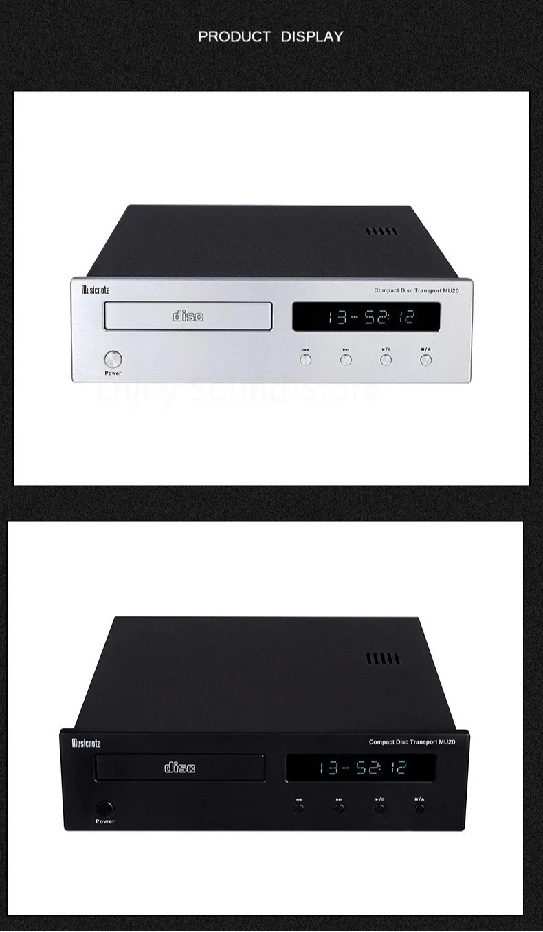 

A-496 Musicnote MU20 Коаксиальный выход AES, профессиональный проигрыватель компакт-дисков DA11 Sport XLR