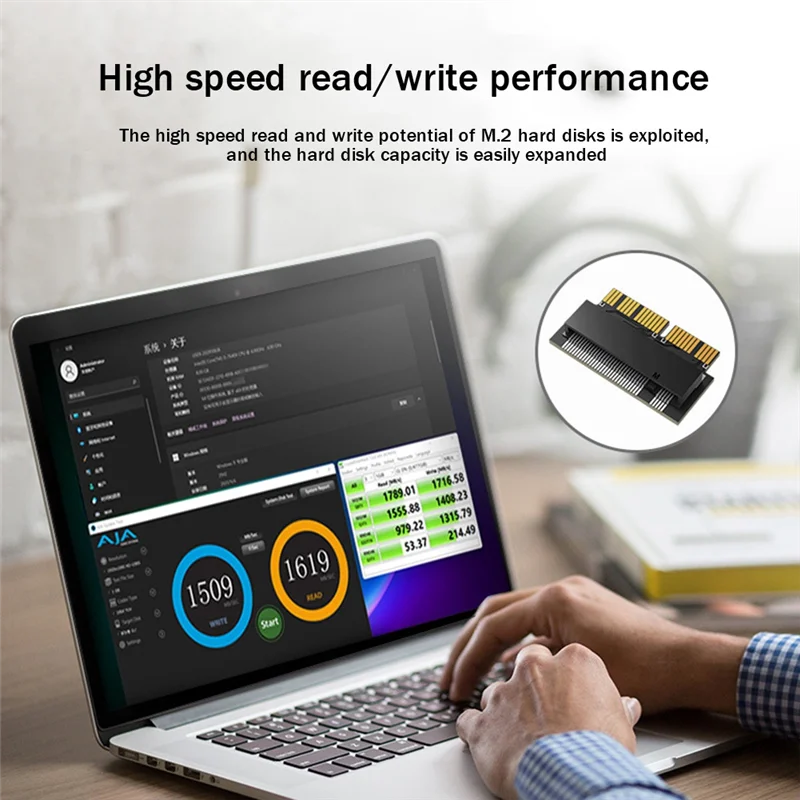 บอร์ดอะแดปเตอร์ M.2 NVMe เป็น AHCI M.2การ์ดอะแดปเตอร์ฮาร์ดไดรฟ์ NVME สำหรับ MacBook Air/Pro 2013-2017อัพเกรดฮาร์ดไดรฟ์