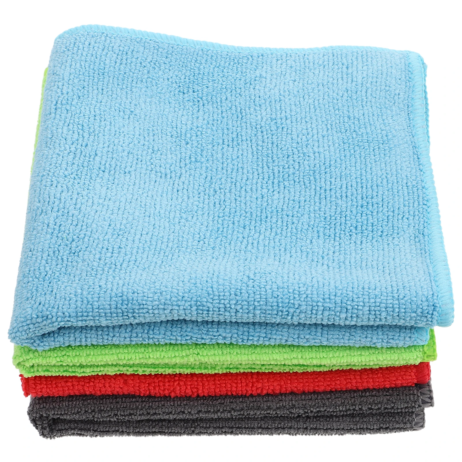

24pcs Microfiber Absorbent Drying Wash Cloth Kitchen Cleaning Rags Absorbent Kitchen Towel Reusable Scrub Cloth