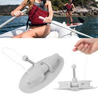 1pcs Boat Oar Hook Mount Boat Oar Holder  PVC Boat Paddles Oars Holder Hook Mount For Kayak Yacht Inflatable Boat Accessories