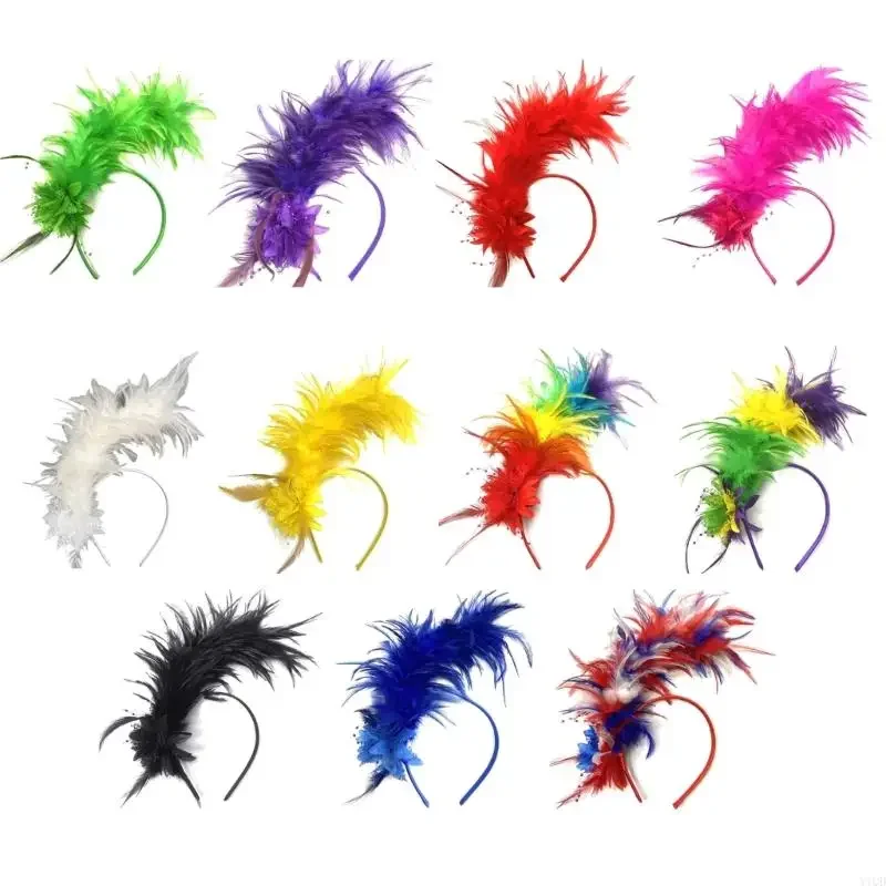 

Comfortable Hair Accessory For 1920s Costume Parties Halloween Stage Event