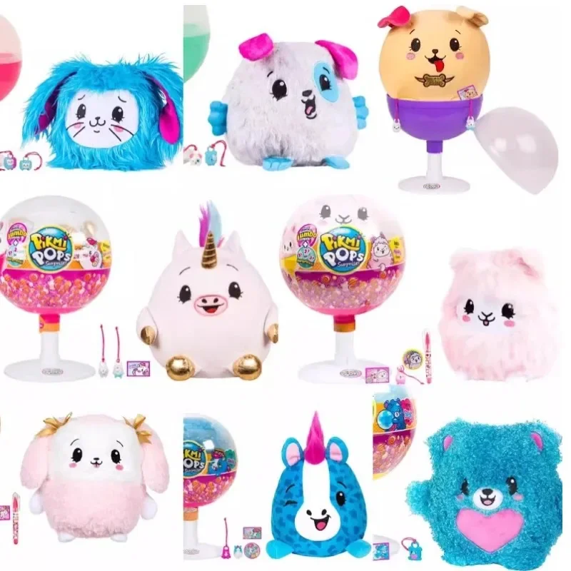 New Surprise Doll Pikmi Pops Big Cup Cartoon Pet Plush Doll Fun