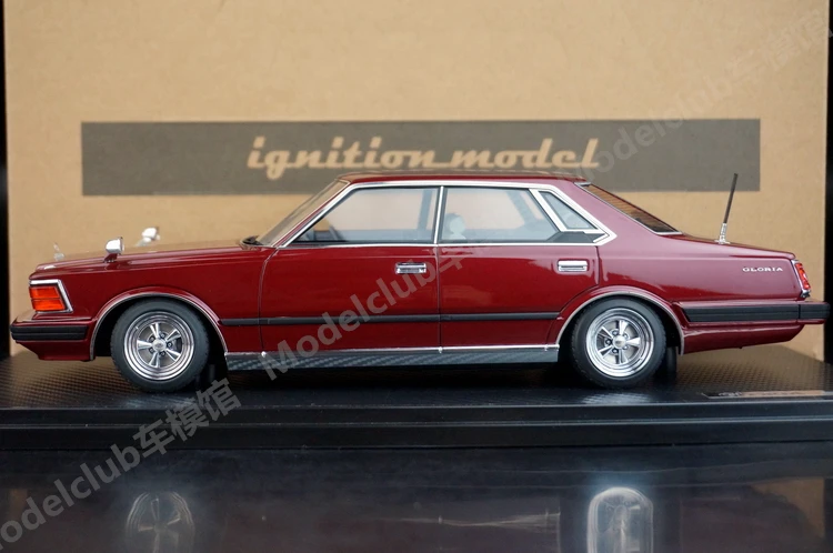 IG 1:18 Gloria P430 280E JDM Simulation Limited Edition Resin Metal Static Car Model Toy Gift