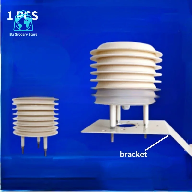 weather station shelter Round ABS Plastic Weather Louver Box for Empty Instrument Shelter Meteorological Screen Weather Station