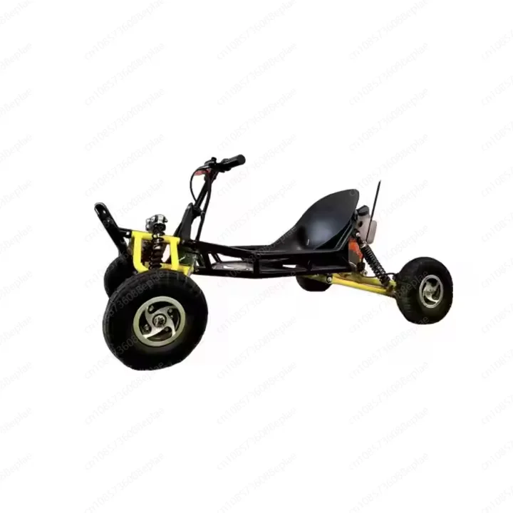 

Grass outdoor racing, gasoline go-kart, electric motor drive mode