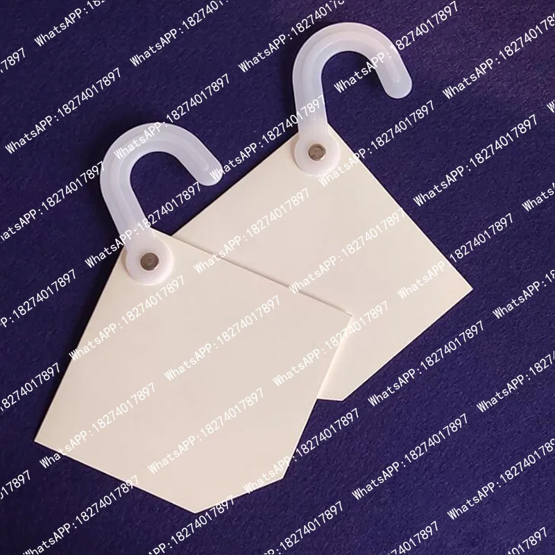Swatch Header Hanger With Rivets Fabric Samples Holder for Textile Leather Material Paper Card Display Hook