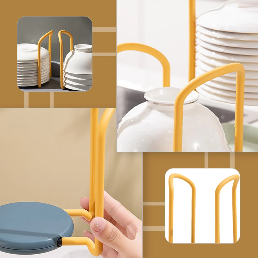 

1Pcs Plastic Bowl Rack Retractable Kitchen Dish Holder Storage Rack for Bowls Plates Kitchen Organizer Bowl Storage Holder