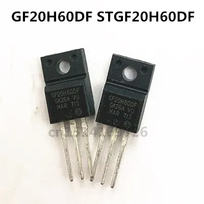 Original New 5pcs/ GF20H60DF STGF20H60DF  TO-220F