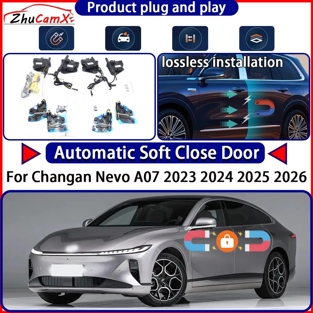 

OEM Door Lock Actuator for Changan Nevo A07 2023 2024 2025 2026 Soft Close Door Kit Power Latch System Auto Pull Door Easy Close