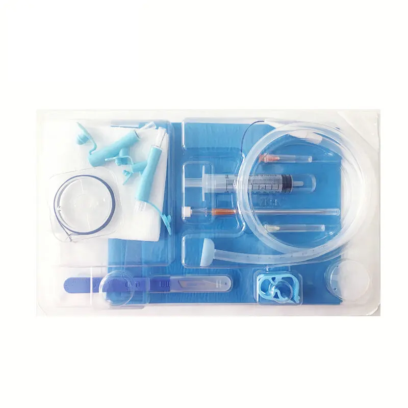 Imagem -03 - Tubo de Gastrostomia de Silicone Peg Kit para Alimentação Alimentar 1224fr Atacado