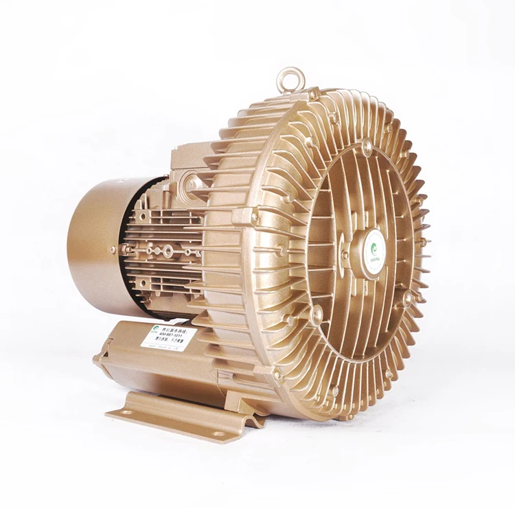 Energy Efficient IE3 Motor for 5.5kW 3-Phase Regenerative Side Channel Blower and Vacuum Air Pumps