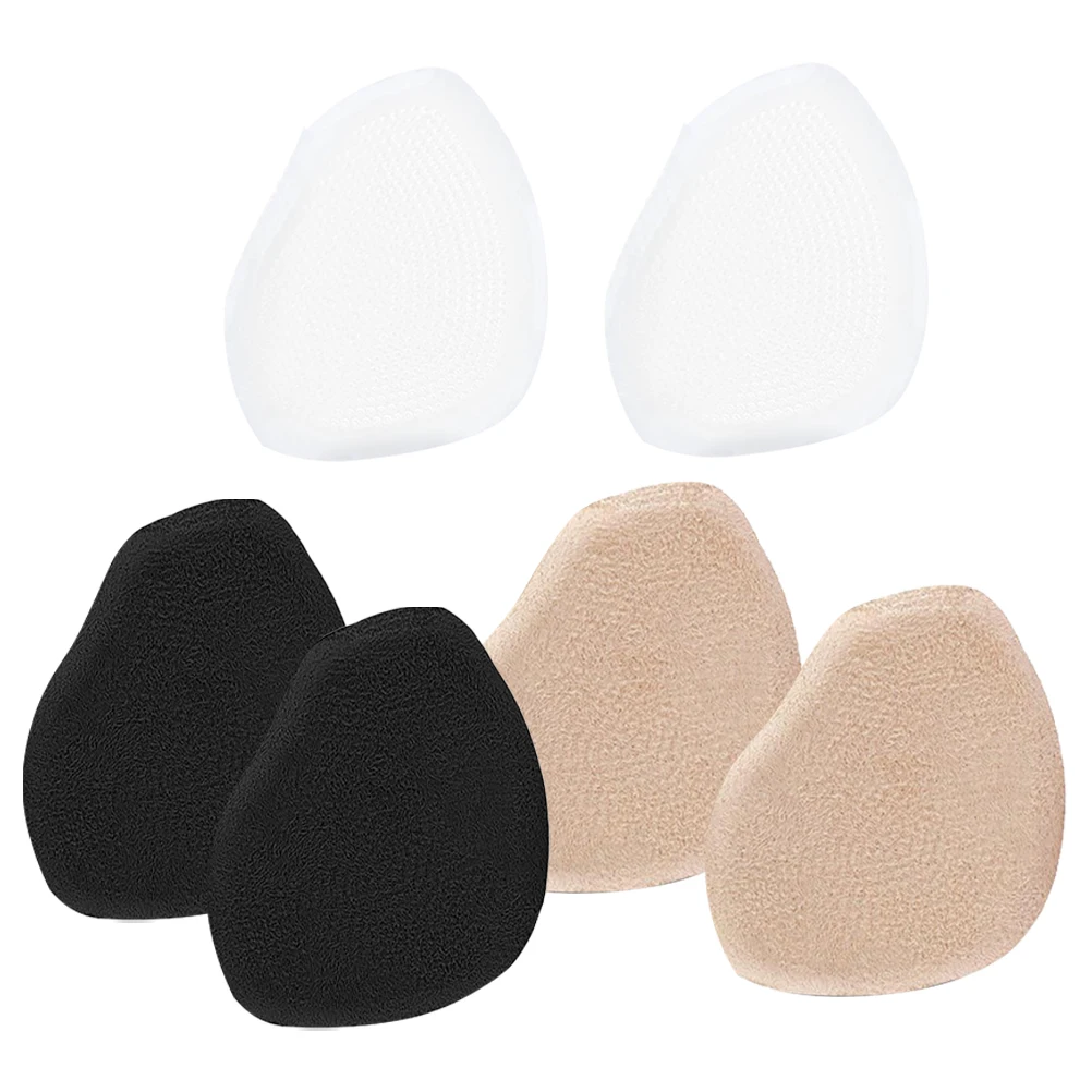 

3 Pairs Heels for Women Forefoot Pad Women's Pumps High Insoles Non-slip Miss Feet