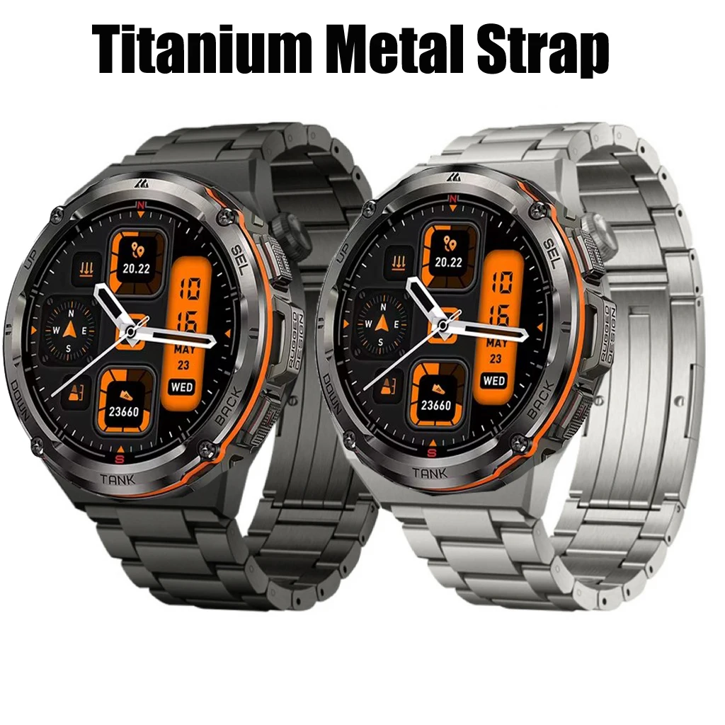 

Titanium Metal Strap for KOSPET TANK T3 Ultra Luxury Business Bracelet Wristband Ultimate Link Bracelet for TANK T3 Titan Band