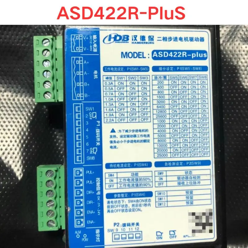 

Second hand test OK ASD422R-PIuS Progress Motor Driver