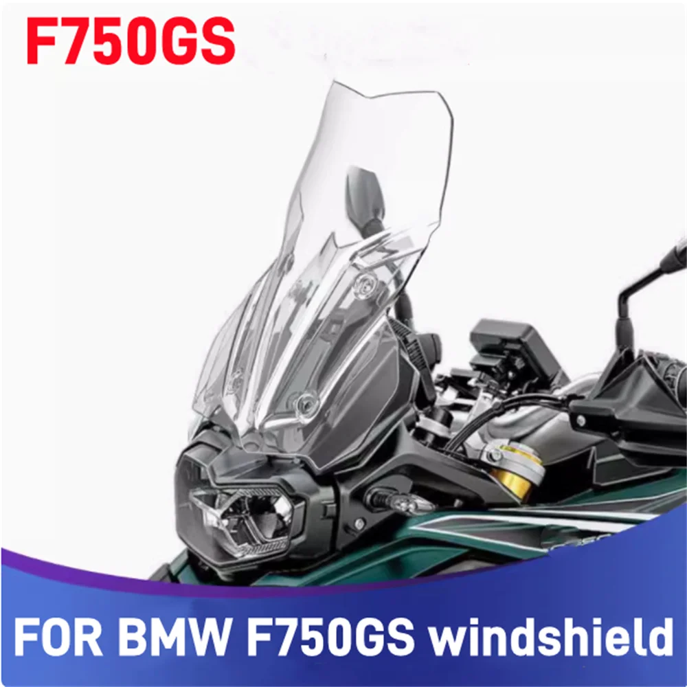 For BMW F750GS F 750GS F750 GS windshield modification increased height and thickened windshield accessories