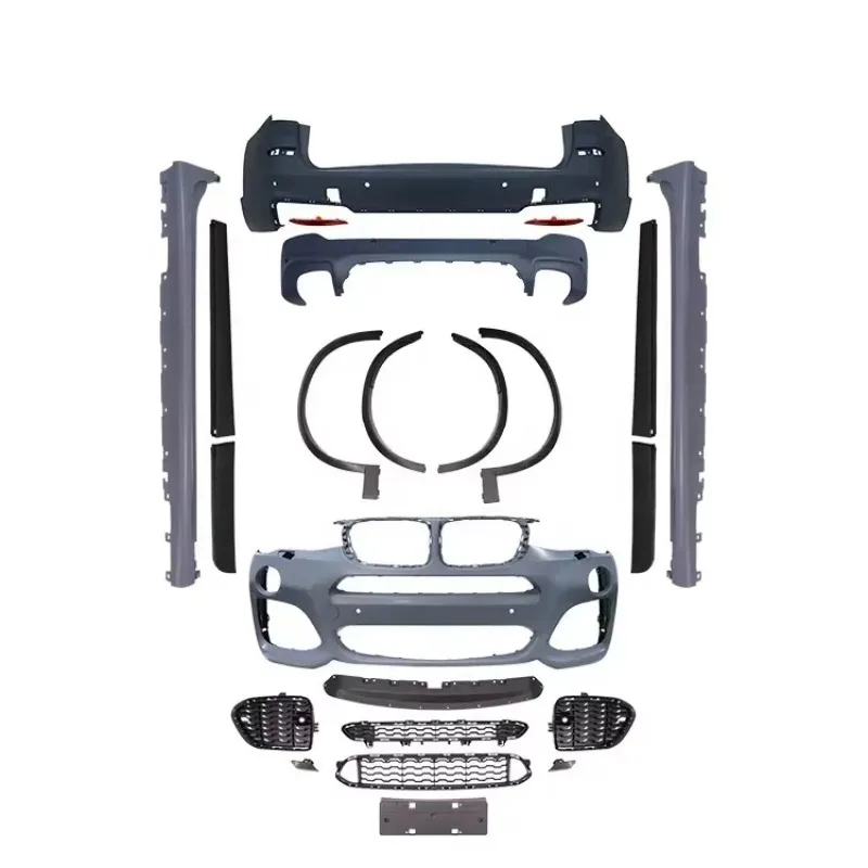 

Car Accessories Body Kit For X3M-Tech F25 Car Accessories With Front Bumper Rear Bumper Side Skirt Grille