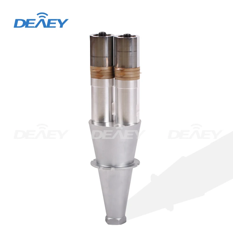 15k 3200w Yellow Ultrasonic  Plastic Welding15khz Generator Transducer 15khz Piezoelectric Ceramic Ultrasonic Transducers