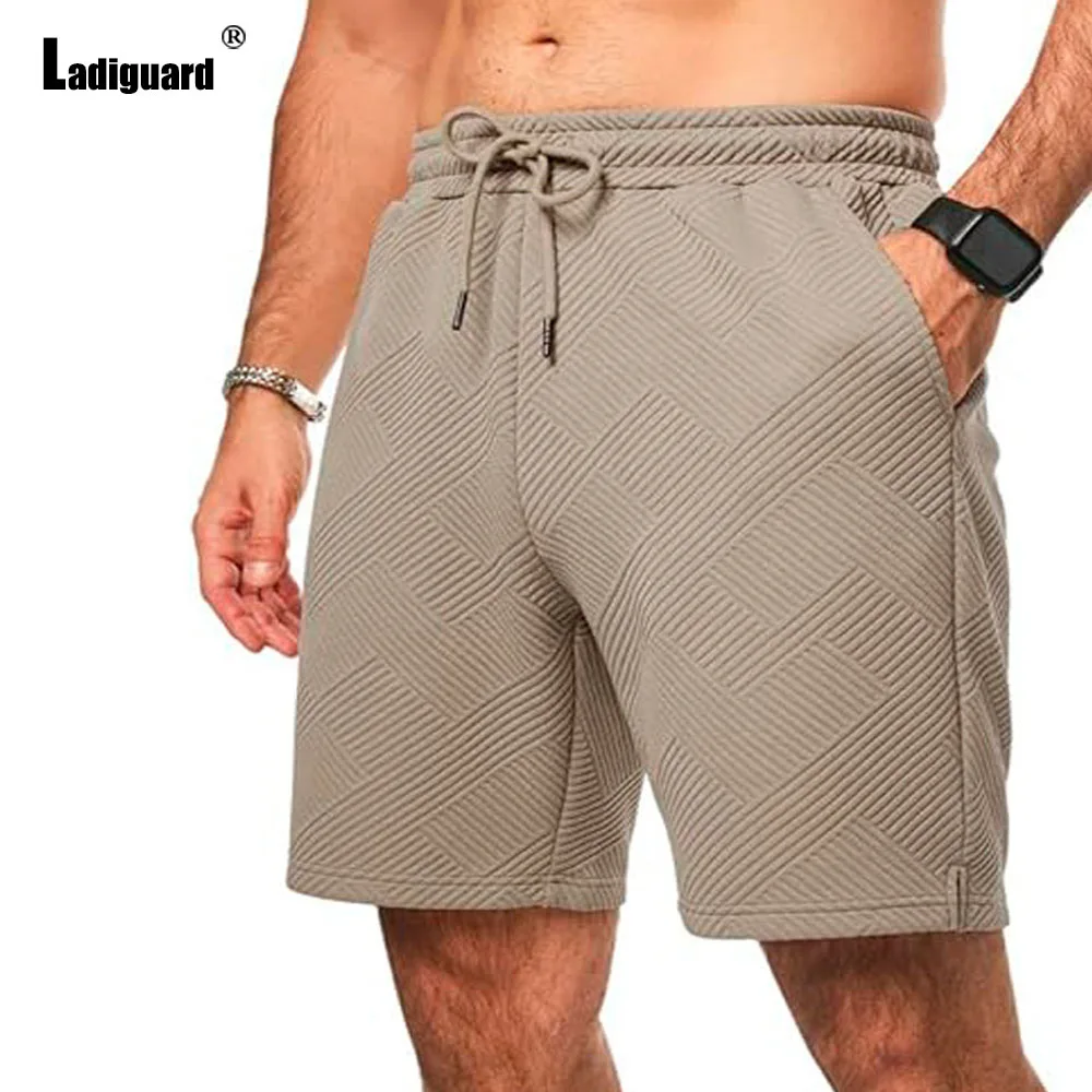 2025 Men's Stand Pocket Casual Board Shorts Plus Size 3xl Mens Elastic Waist Half Pants Solid Khaki White Soft Beach Shorts New