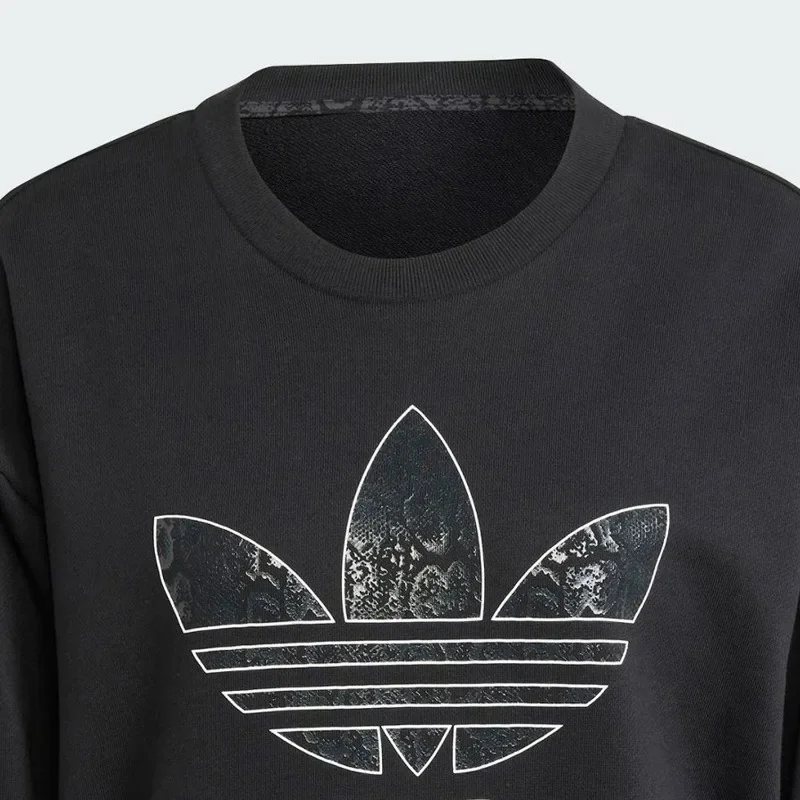 Adidas Split-Neck Pullover Sweater with Hood - Fashionably Loose Fit - Winter Hiking Top JN7291 - 1 PCS