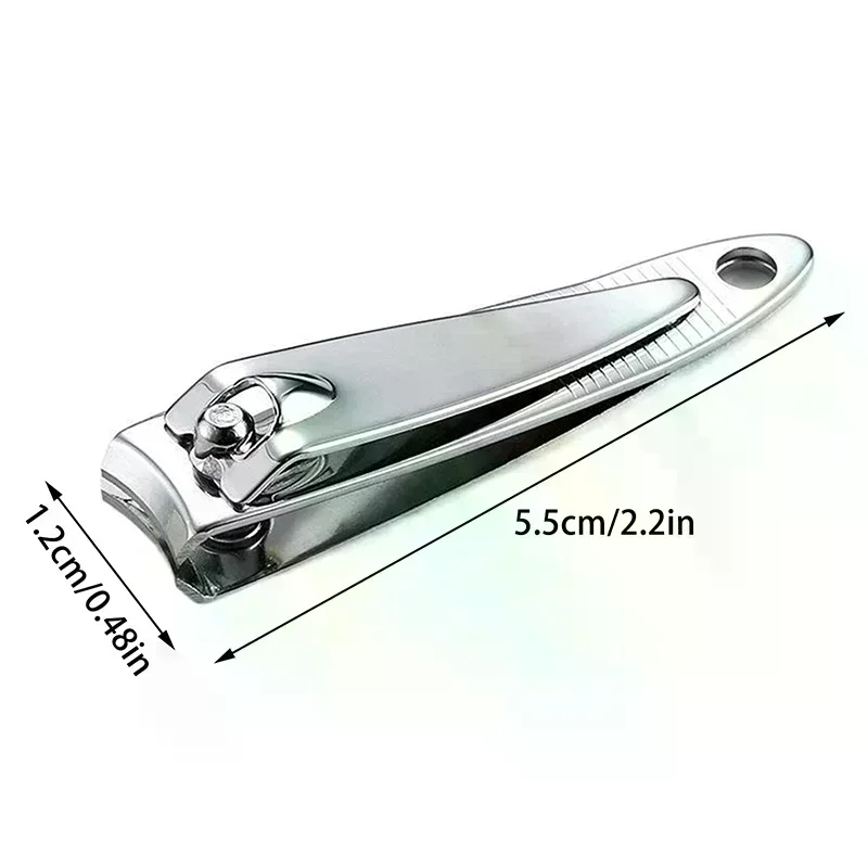 1 Pcs Professional Nail Clippers Carbon Steel High Quality Nail Cutter Repair Finger Toe Tools Finger Toe Scissors Manicure Tool