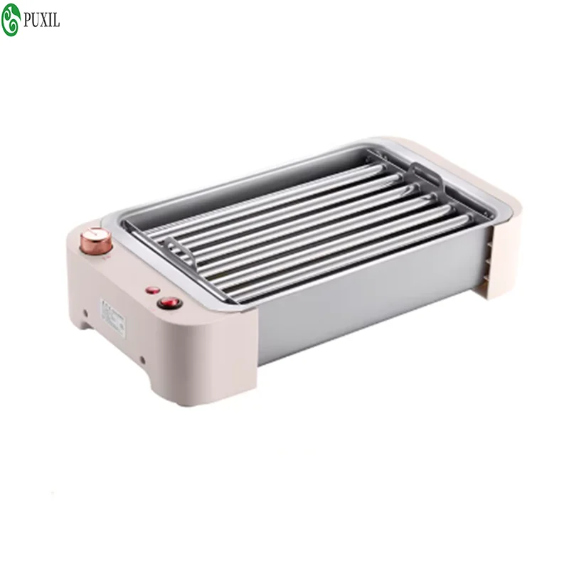 220V household multifunctional three in one electric grill, barbecue board stand, fully automatic rotating small sausage machine