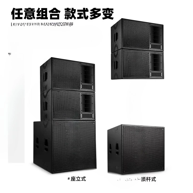 

Single and Double 10-inch Linear Array Speakers Small and Medium-sized Multi-function Hall Performance Wedding Outdoor