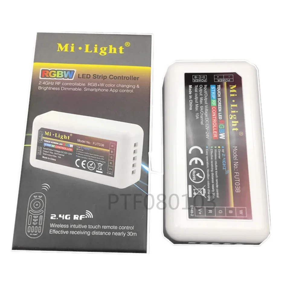 milight 2.4G wireless 4 Zone wifi RF Dimmable led strip dimmer remote Controller for 5050 3528 3014 RGBW RGB RGBWW strip light