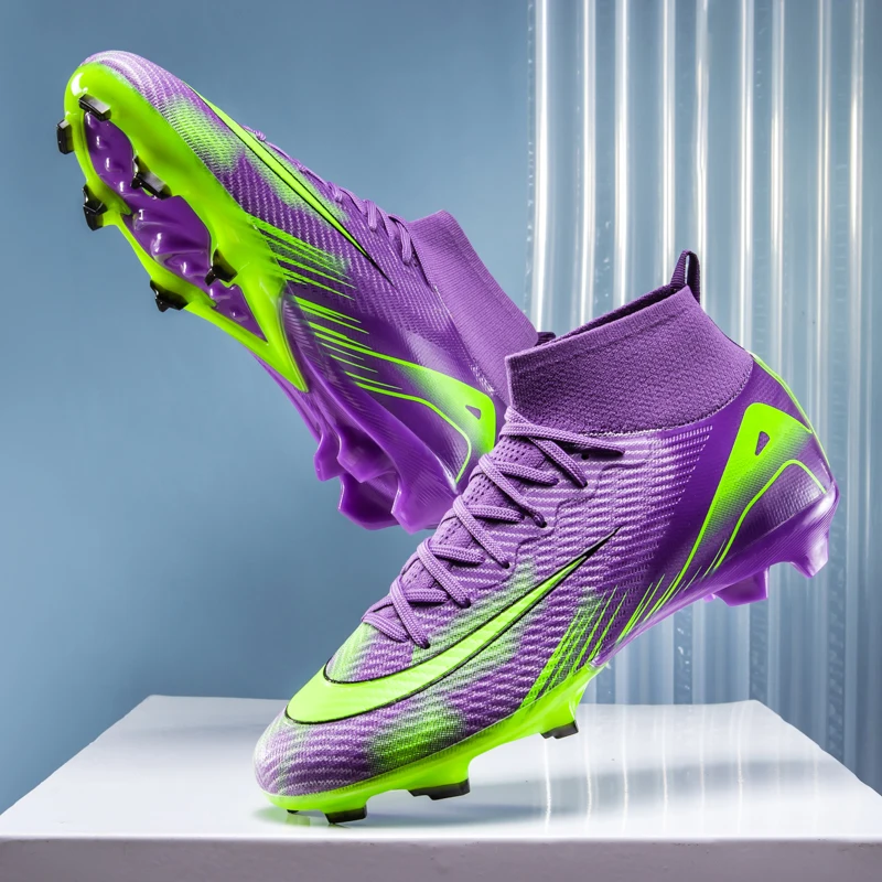 

Top Quality Men Football Field Boots Original Society Cleats TF/FG Women Soccer Shoes Grass Training Unisex Football Shoes Grass