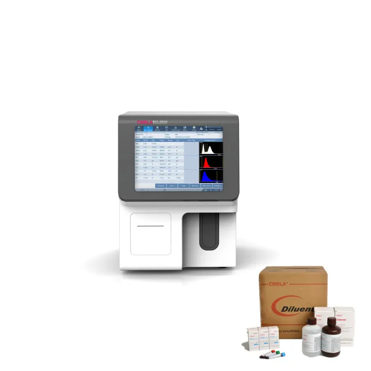 DIRUI BCC-3900 Automatic Hematology Analyzer Blood 3 Part Machine Auto Hematology Analyzer