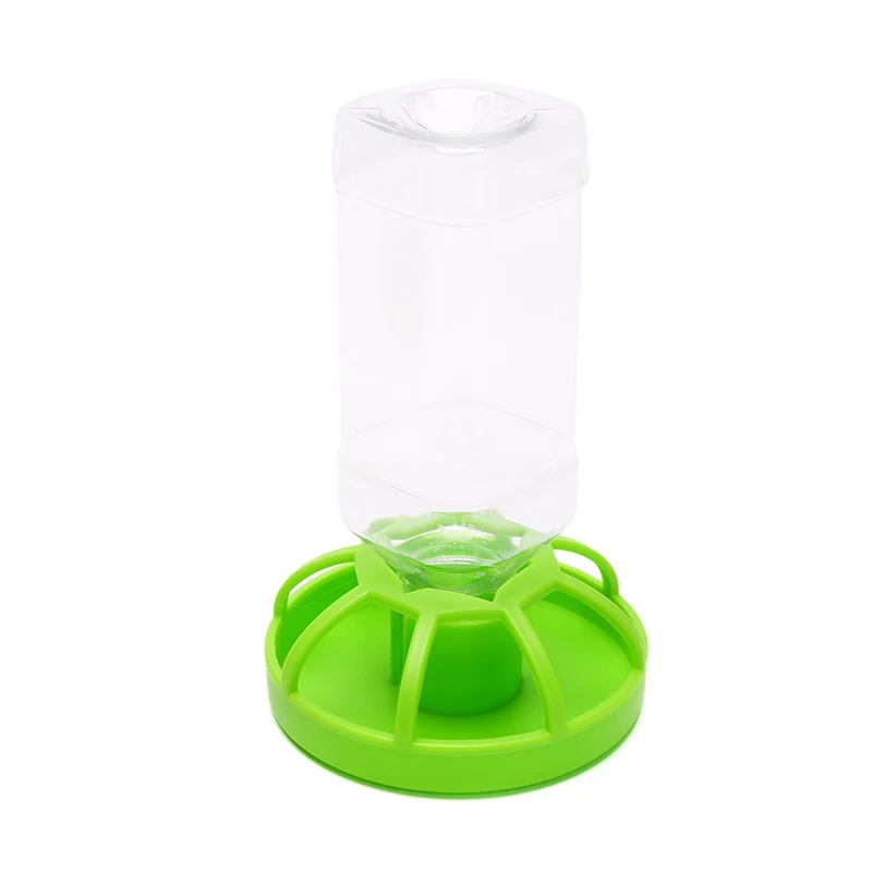 New Reptile Water Drinker Dispenser Food Bowl Lizard Feeder Round Dish Drink Bottle Tray Tortoises Gecko Turtles Feeding Kit