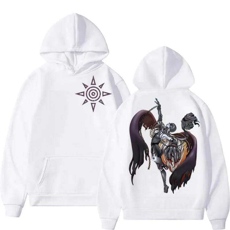 秋冬紳士服パーカー日本アニメデジモングラフィックフード付きスウェットシャツ Y2K オーバーサイズコットンプルオーバートップスコート