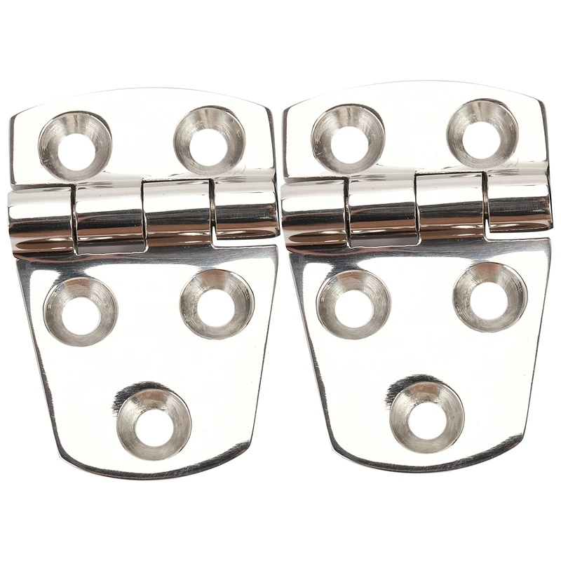 Marine Hinges,Marine Grade Boat Short Side Hinges,Table Hinge,All 316 Stainless Steel Accessories,Pack Of 2