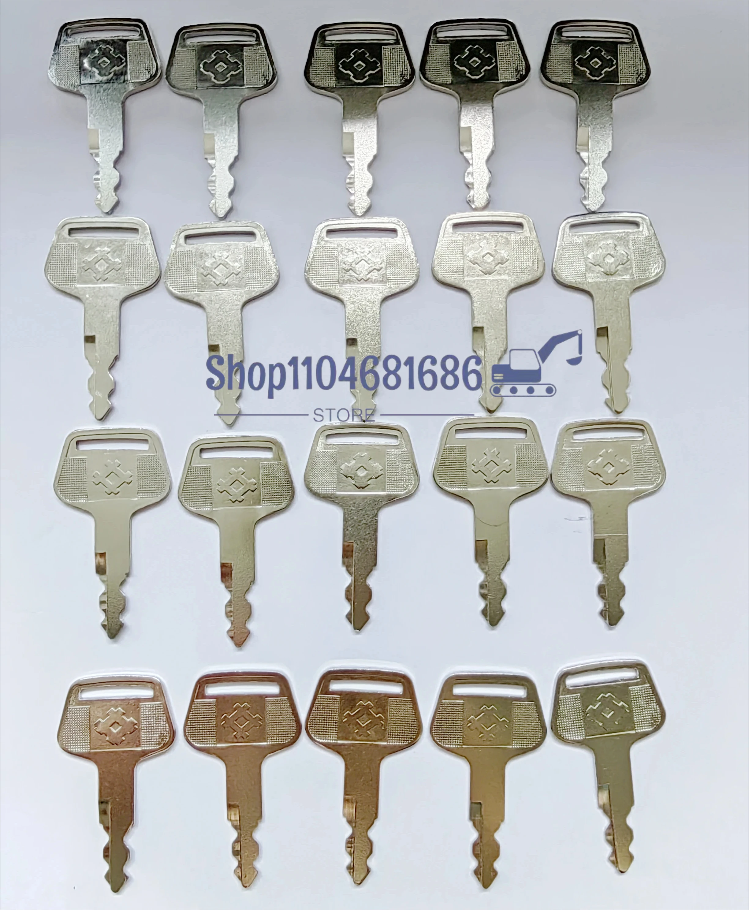 

20PCS S450 Ignition Key for Sumitomo Excavator SH200A1 SH200A2 SH200A3 Engine