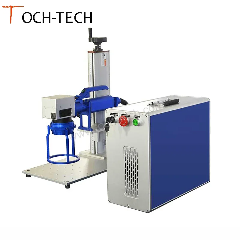 

TOCHTEHC 2023 Split Handheld Fiber Laser Marking Machine Factory Price Can Be Customized