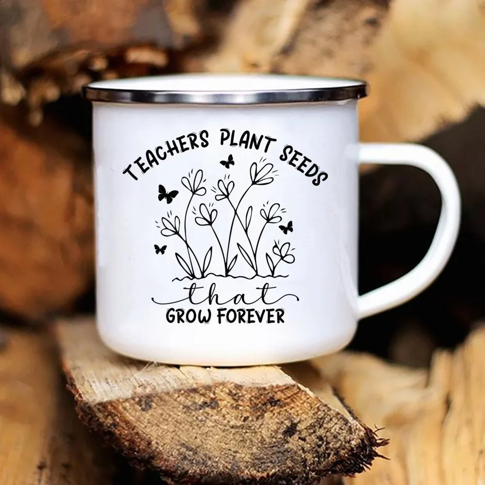 Teacher Appreciation Enamel Mug 