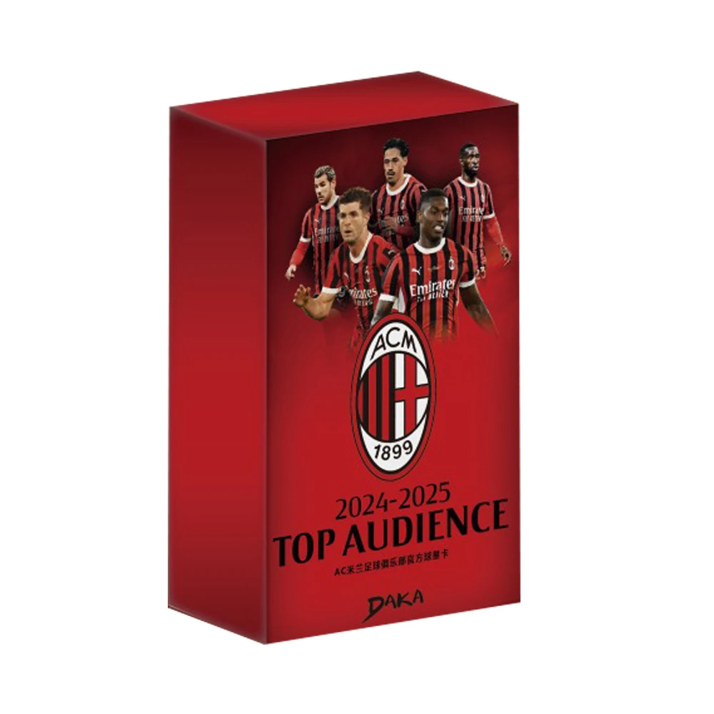 파니니 맨체스터 시티 FC AC 밀란 유벤투스 FC 24PCS/BOX 시그니처 아이템 컬렉션 카드 크리스마스 선물 소년의 생일