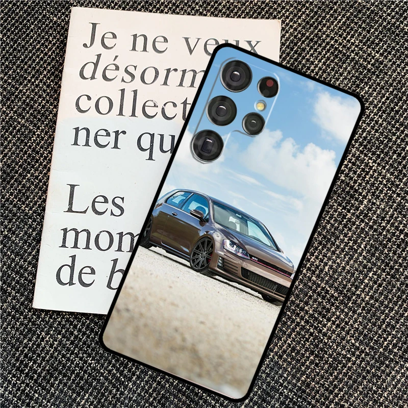 Sport Car Golf 7 For Samsung Galaxy S24 S23 Ultra S22 S20 S21 FE S8 S9 S10 Note 10 Plus 20 Ultra Phone Case