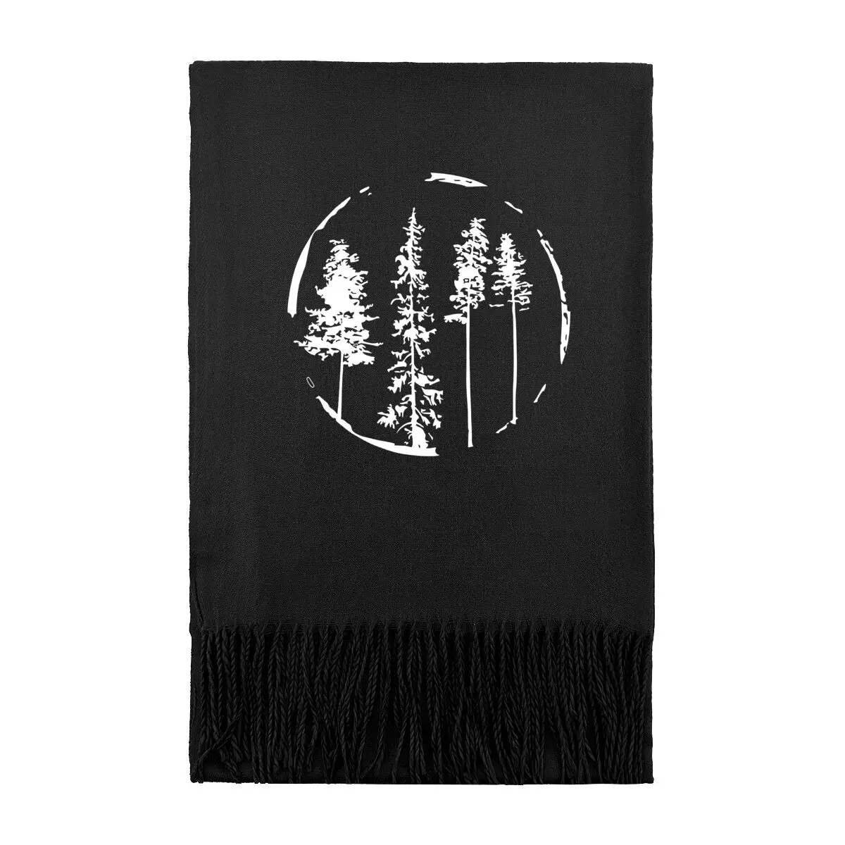 

Tree Art Hints Nature Pride, зимний универсальный высококачественный теплый шарф, новогодний рождественский подарок, шарф, шаль