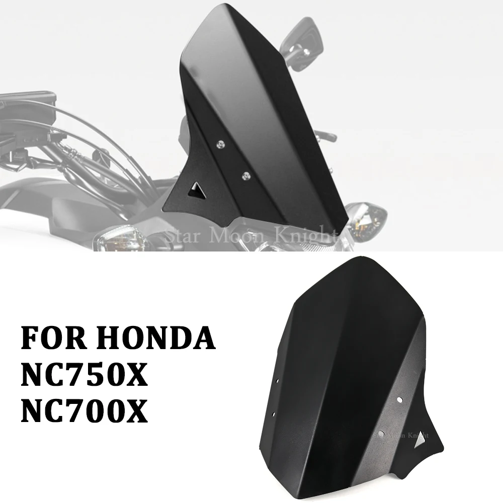 

For Honda NC700X 2012 - 2013 NC750X 2014 - 2020 Motorcycle Accessories Windscreen Windshield Deflector Protector Wind Screen