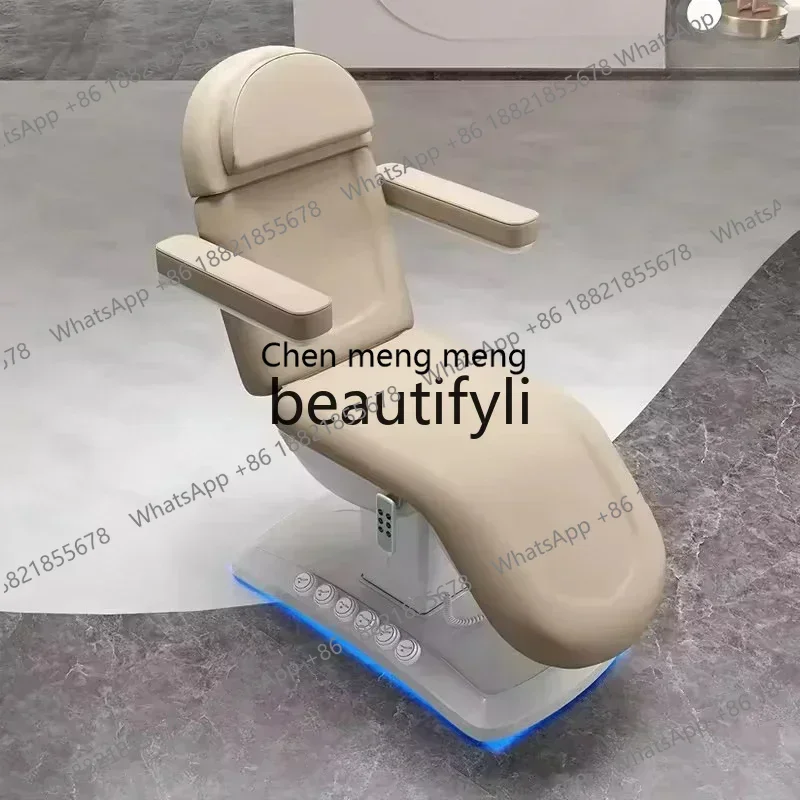 

XZ1Modern Beauty Leather Electric Hydraulic Facial Equipment 3 Motor Massage Bed