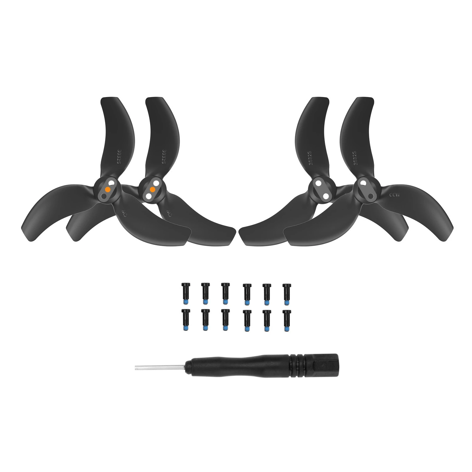 4pcs for DJI Avata 2 Propellers 3032S Blade Propeller Replacement Spare Parts For DJI Avata 2 Drone Accessories