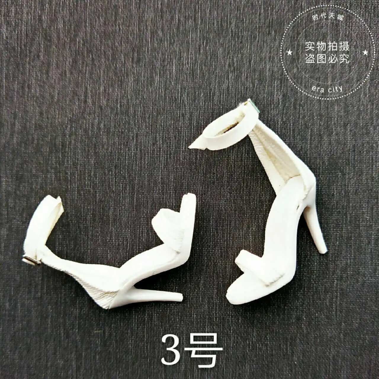 H2-6 TBLeague 1/6 scala tacchi alti sandali pantofola bianca modello per 12 "femmina
