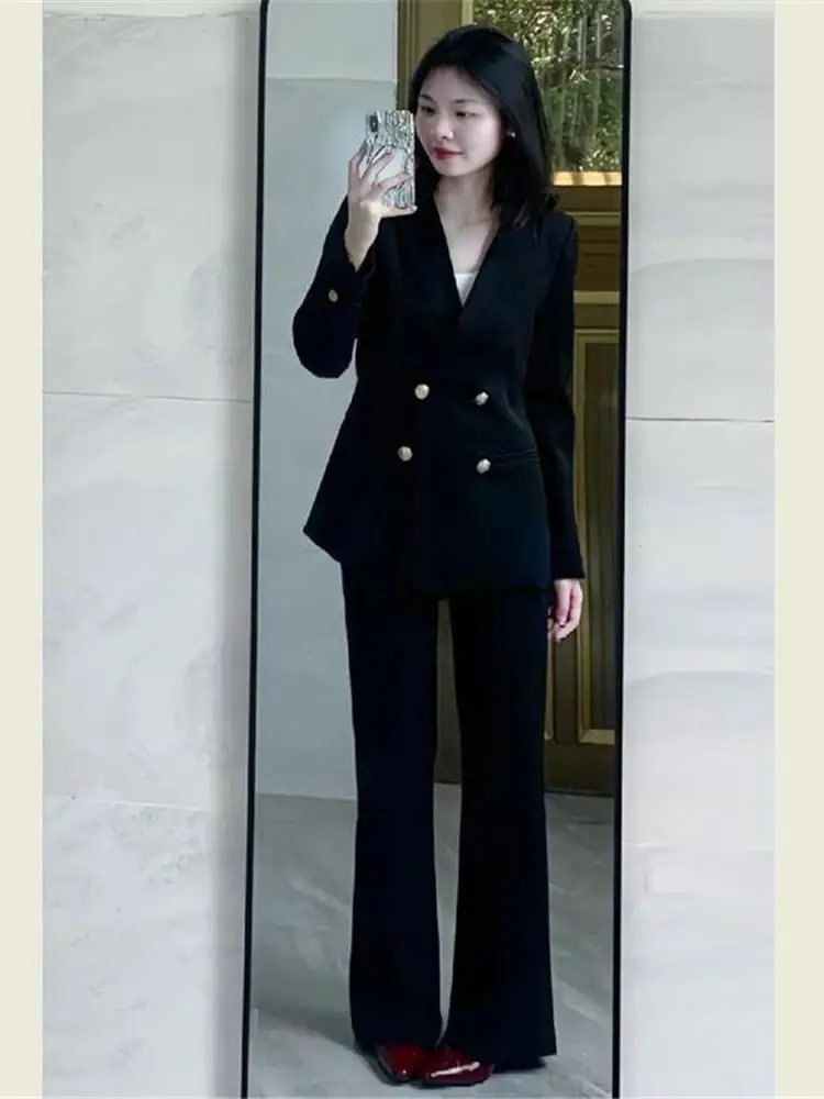 

Ele Bla женский костюм профессиональный весенне-осенний модный формальный костюм для похудения Cleanfit Sle китайский бренд офисный готовый