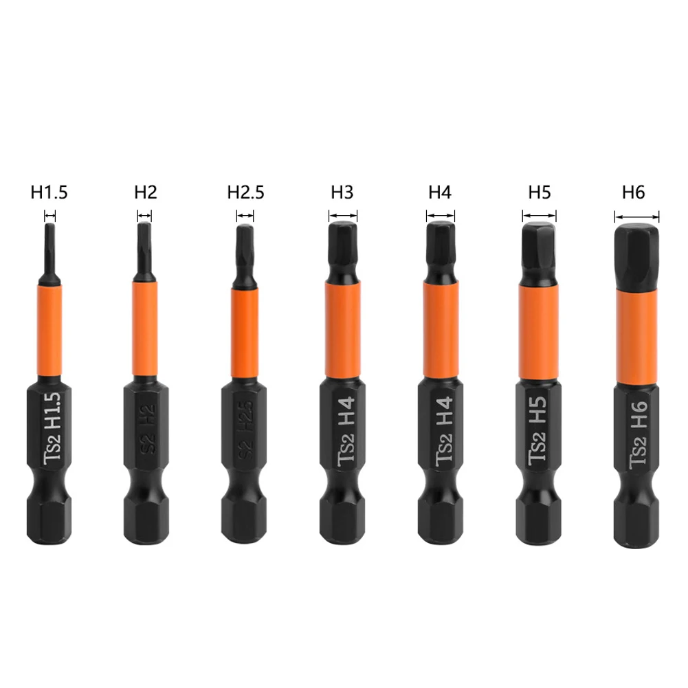 1pc Hexagonal Screwdriver Bit Quick Change Driver Electric Drill Length 50mm Hex Shank Screwdriver Bit Tool Accessories Tool