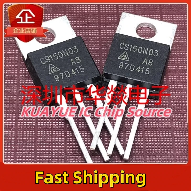 10PCS-30PCS   CS150N03  TO-220  30V  150A  Fast Shipping Quality Guarantee