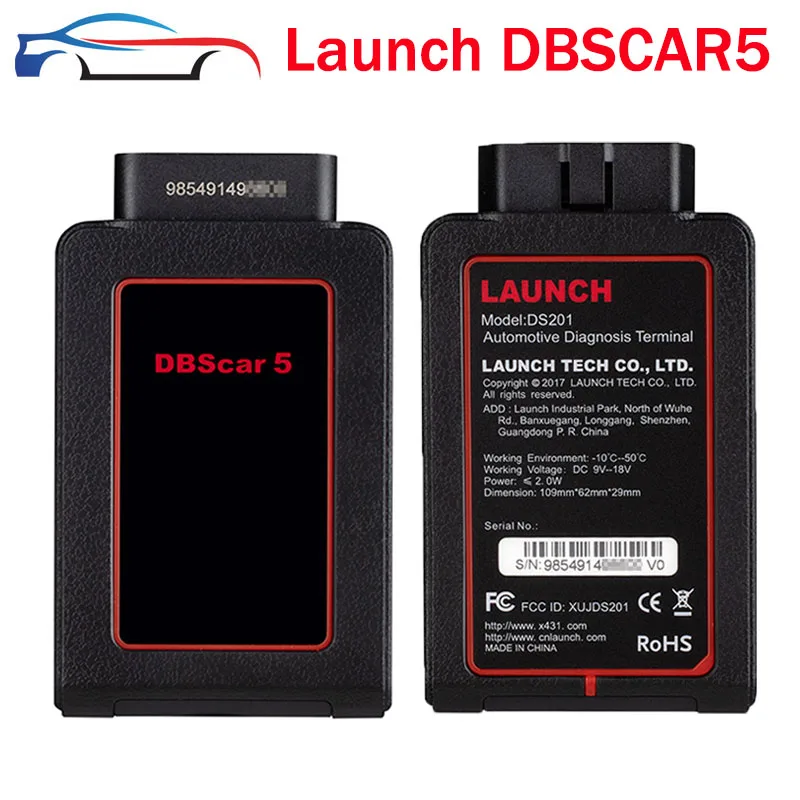 2024 Newest Launch DBSCAR5 Dbscar 5 X431 Bluetooth Connecteor OBD2 Scannner Car Daignostic tool PK Golo Pro Thinkdiag Easydiag