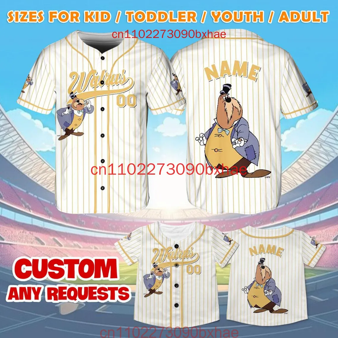 อลิซในแดนมหัศจรรย์แมดแฮตเตอร์เบสบอลเจอร์ซีย์ที่กำหนดเองดิสนีย์ฮาโลวีนเด็กและผู้ใหญ่กีฬาเบสบอลเสื้อยืด