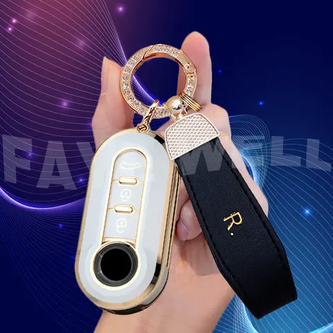 10 best sales cover key fiat 500 - №8