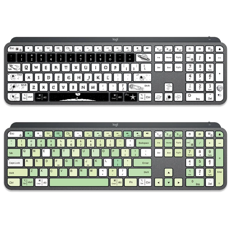 Suitable For Logitech Mx Keys S-craft Keyboard Stickers - Personalized Desktop Wireless Keyboard Stickers